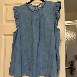 NWT Old Navy denim tank top